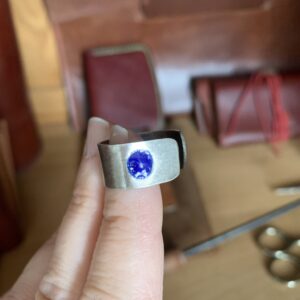 Blue Dot Ring